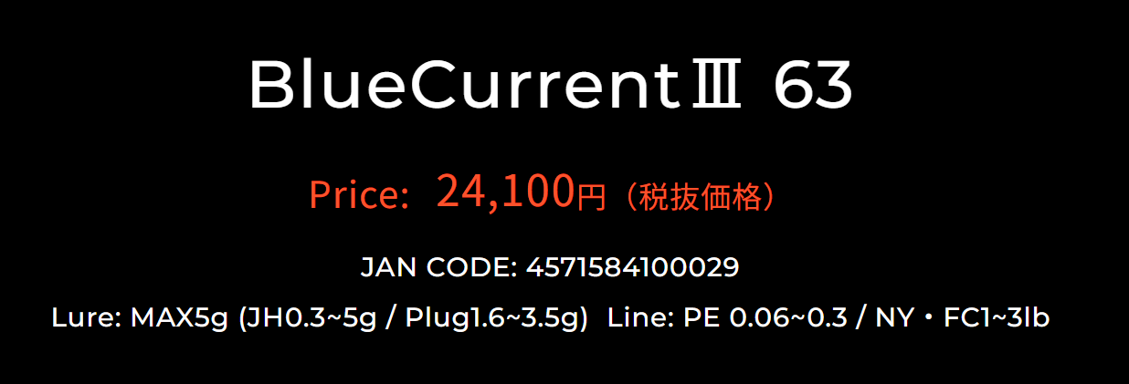 ブルーカレント3 63のインプレ