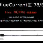 ブルーカレント3 78Bのインプレ